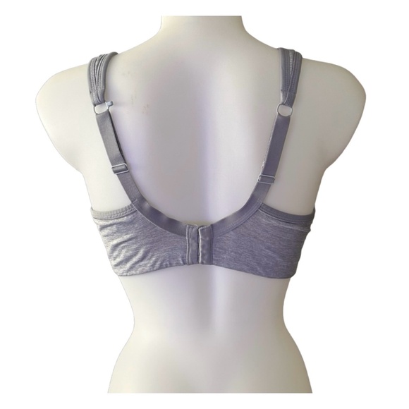 PANACHE Power High Impact Underwire Sports Bra US 36E Gray 5021 - Picture 2 of 3